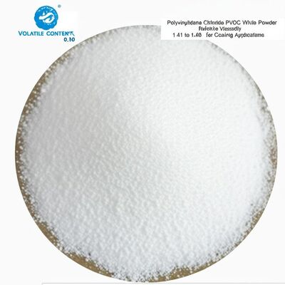 Volatile Content Less Than Or Equal To 0.10 Polyvinylidene Chloride PVDC White Powder Relative Viscosity 1.41 To 1.46 For Coating Applications
