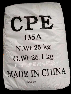CPE 135A Dayanıklı ve Düşük Uçucu Klorlu Polietilen Elastomer reçine